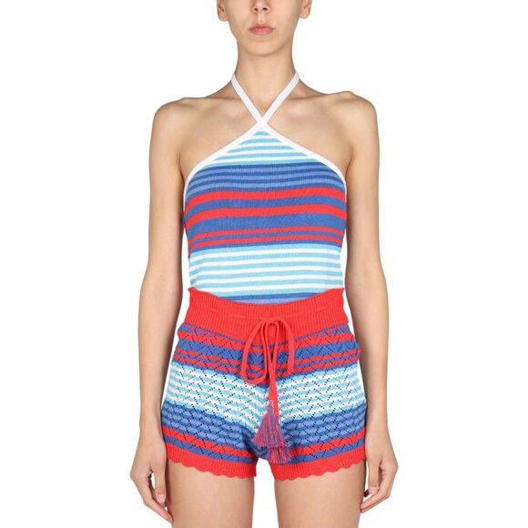 Gallo 1927 Women Striped Pattern Top - Picture 1 of 4